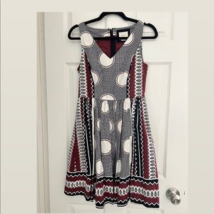 Anthropologie Maeve Monsoon Circle Dress Size 2